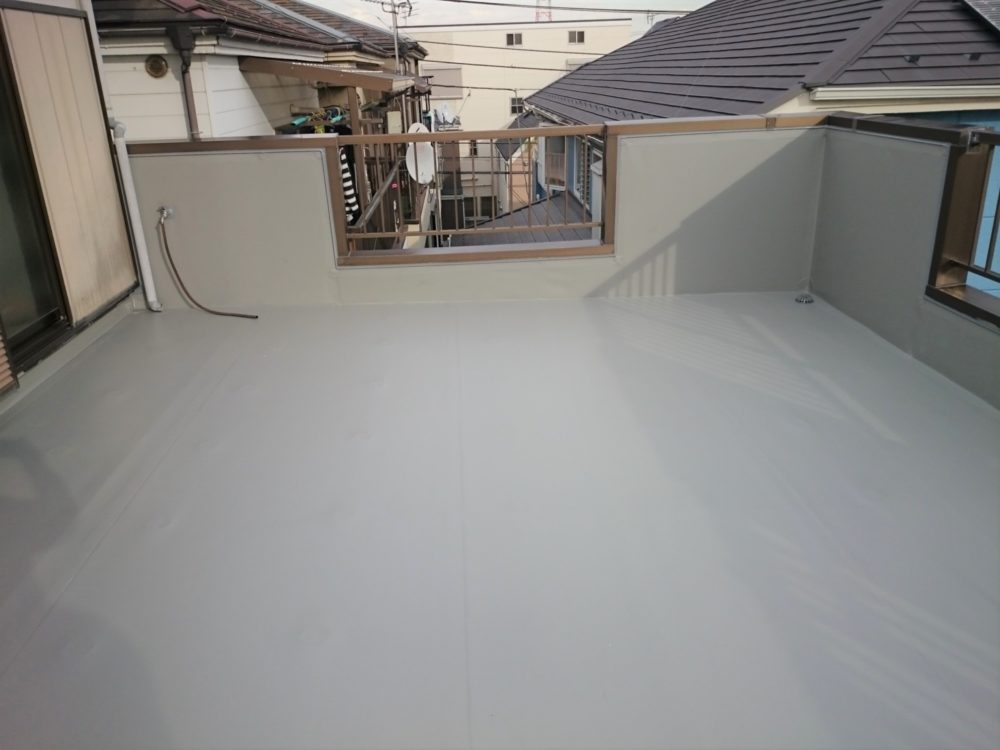 ベランダ防水工事日数